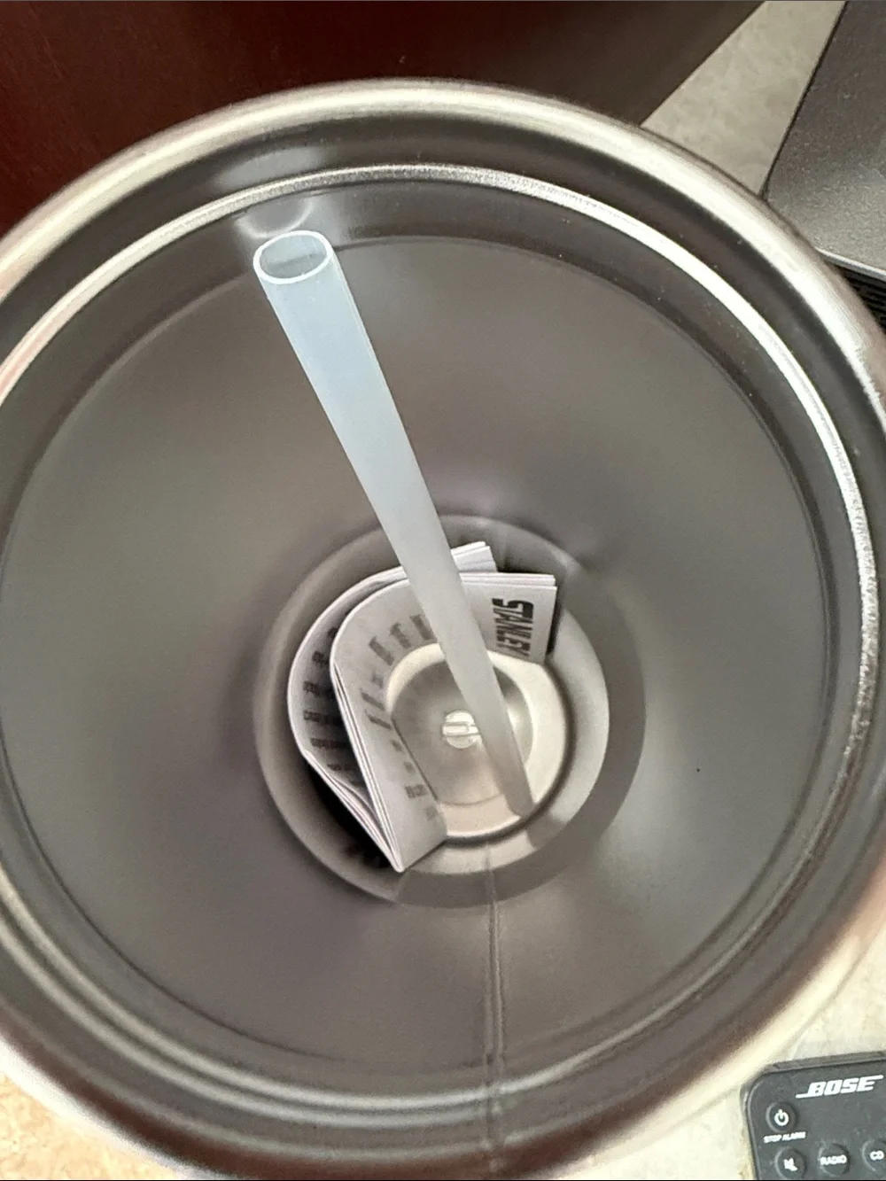 Stanley New in Box White Flip Straw Tumbler 30 ounce